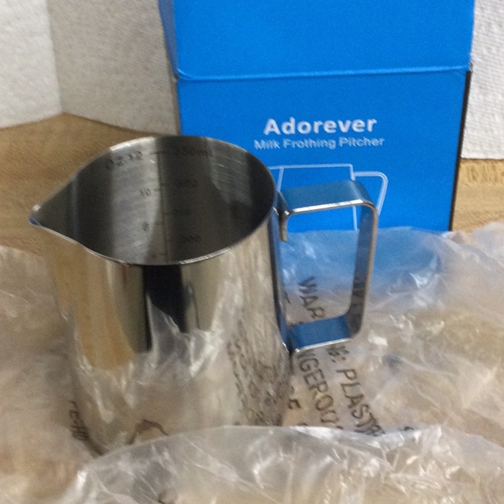 New Adorever Milk Frothing Pitcher